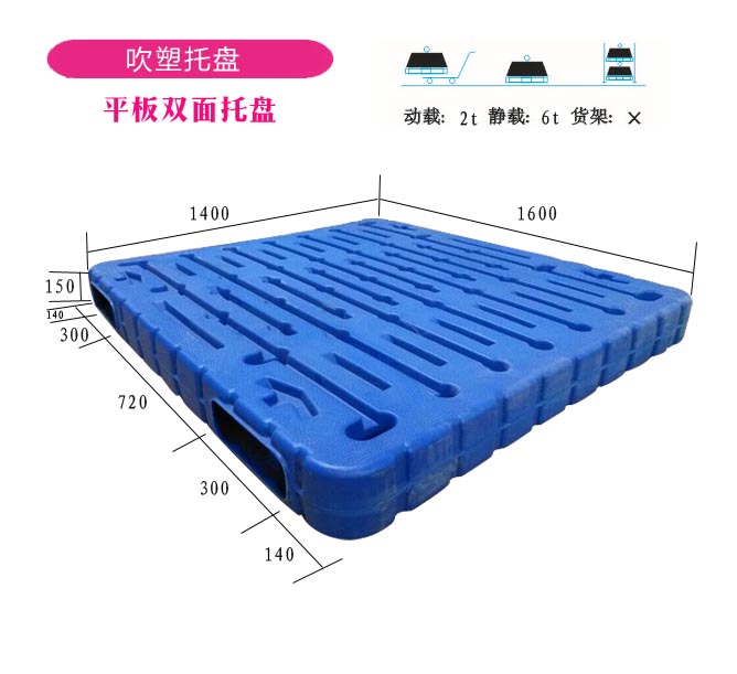 1.1*1.1米吹塑托盤雙面托盤廠家直銷1111雙面吹塑托盤生產(chǎn)廠家