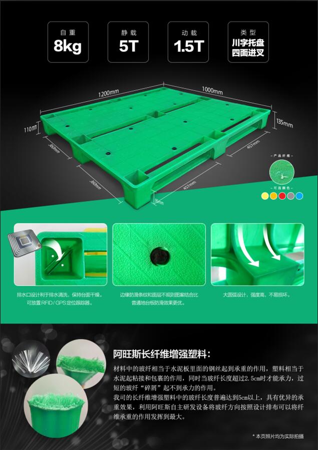 長玻纖增強新型塑料托盤