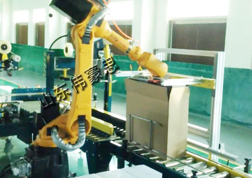 湖北食品裝箱碼垛機價格 高低位碼垛機廠家