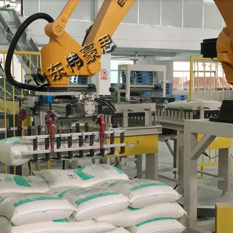 供應(yīng)尿素碼垛拆垛機(jī) 機(jī)械手拆垛機(jī)設(shè)備