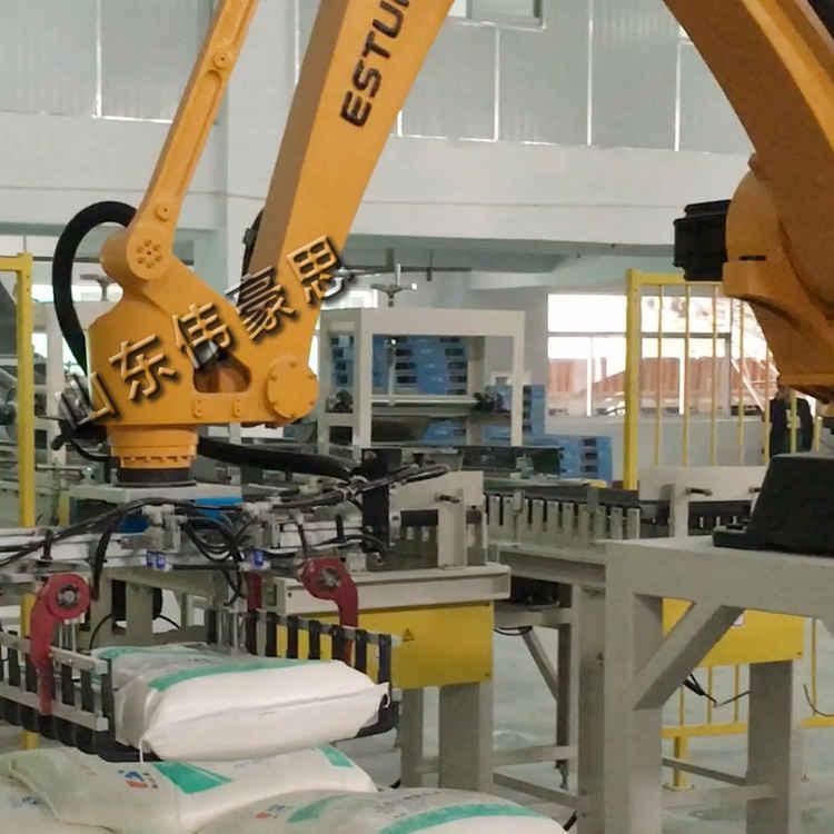 供應(yīng)尿素碼垛拆垛機(jī) 機(jī)械手拆垛機(jī)設(shè)備