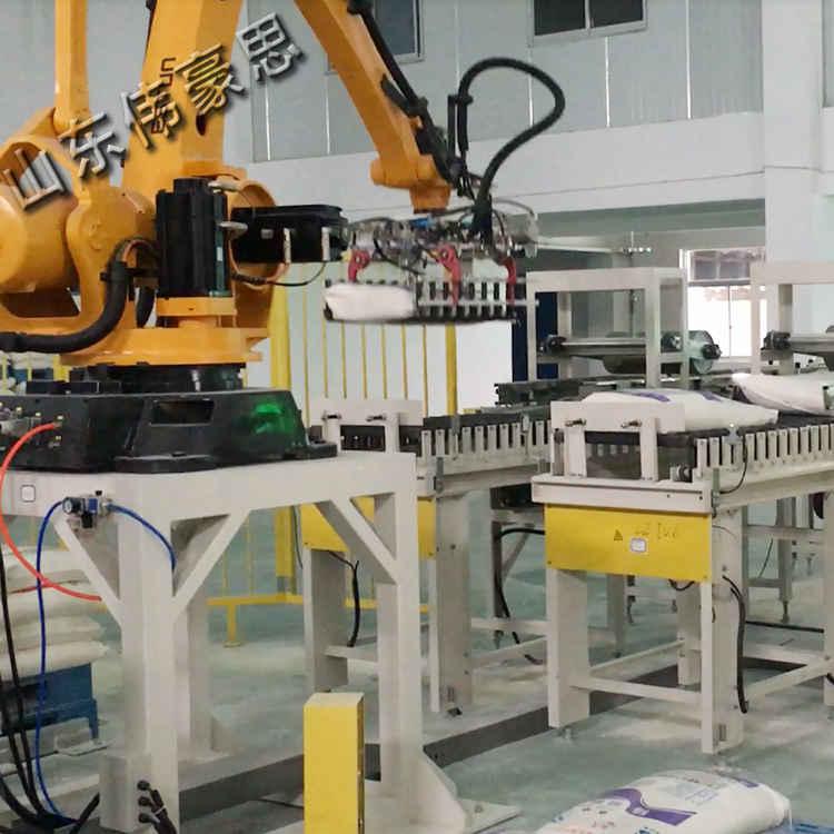 供應(yīng)尿素碼垛拆垛機(jī) 機(jī)械手拆垛機(jī)設(shè)備