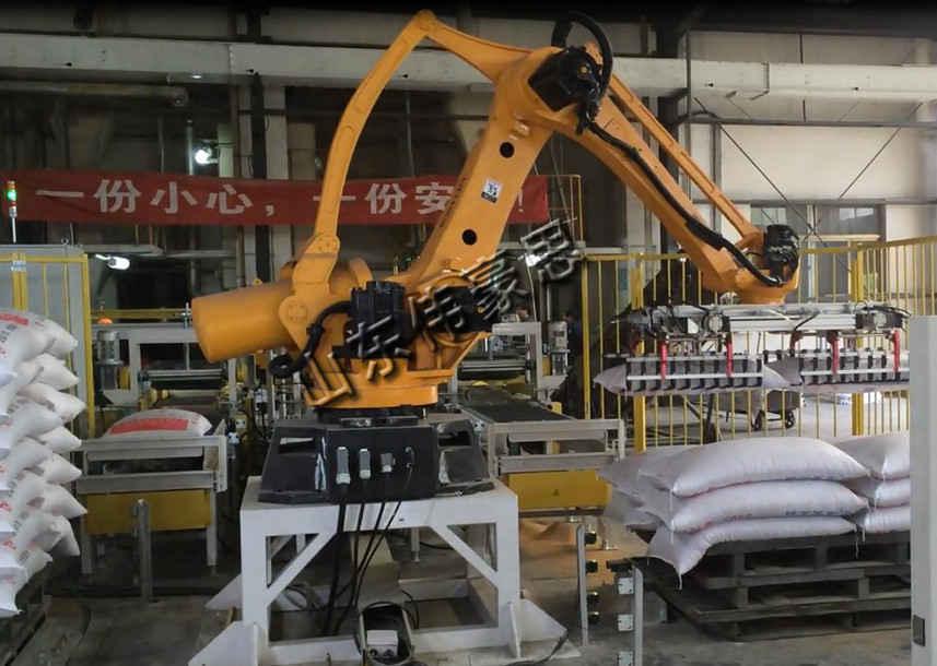 廠家直銷油糠全自動拆垛機 托盤碼垛拆垛機器人