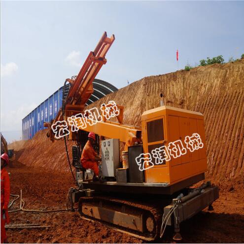 報(bào)價(jià)升高7米邊坡支護(hù)錨固鉆機(jī)  液壓錨固鉆機(jī)