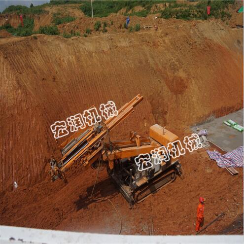報(bào)價(jià)升高7米邊坡支護(hù)錨固鉆機(jī)  液壓錨固鉆機(jī)