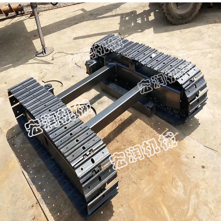 微型履帶底盤總成   鋼制履帶底盤 液壓鋼制履帶底盤 