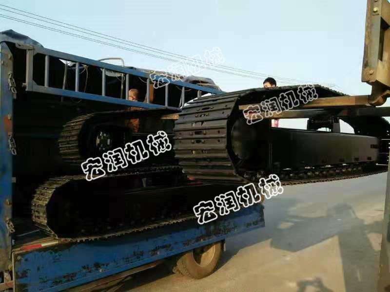 小型液壓履帶底盤 履帶山地底盤  可定制各種噸位履帶底盤