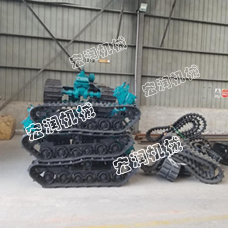 小型液壓履帶底盤 履帶山地底盤  可定制各種噸位履帶底盤