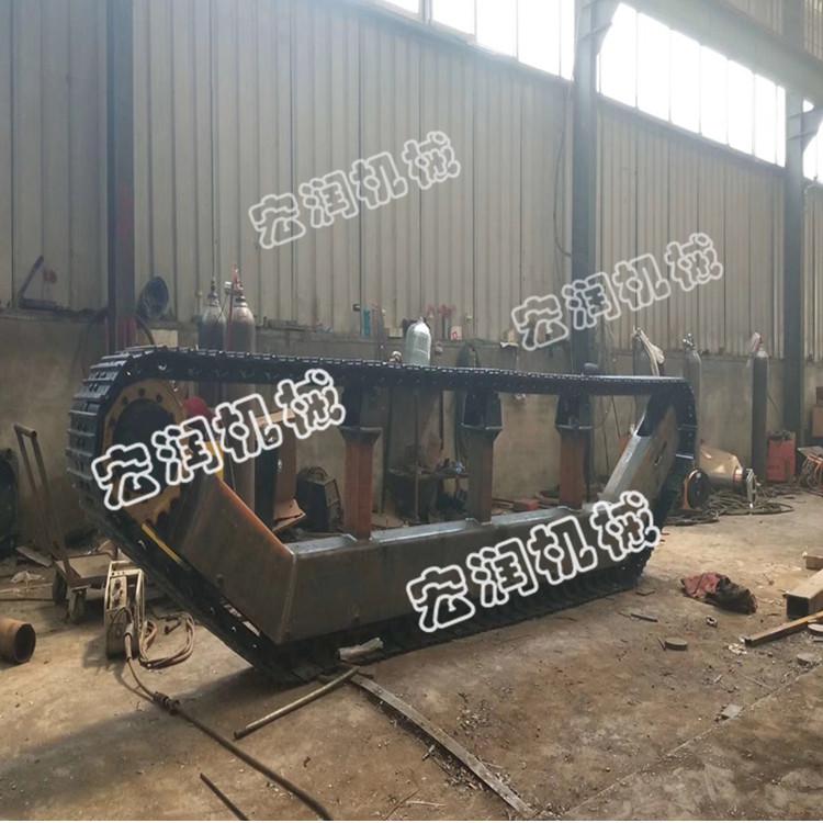 履帶底盤驅(qū)動輪  鏈軌式履帶底盤  橡膠履帶底盤運輸車