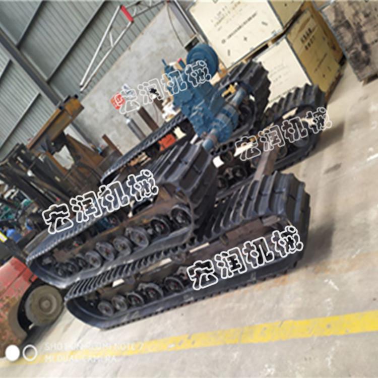 履帶底盤驅(qū)動輪  鏈軌式履帶底盤  橡膠履帶底盤運(yùn)輸車