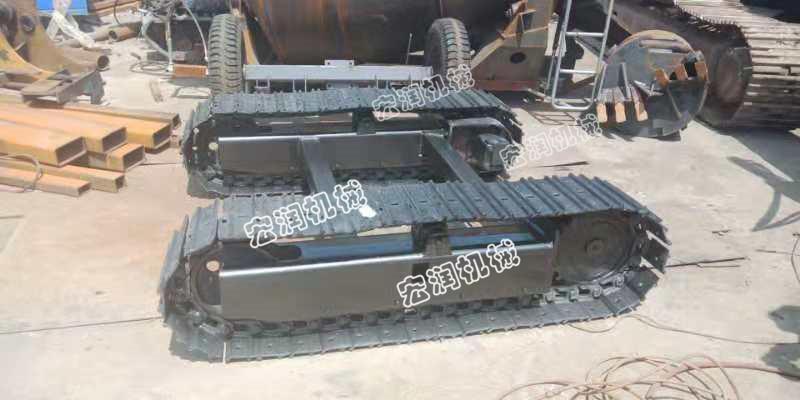 履帶底盤傳動(dòng)方式 履帶底盤防護(hù)地面 微型履帶底盤總成