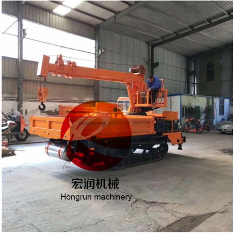 全新小型履帶自卸車 山地林木履帶隨車吊