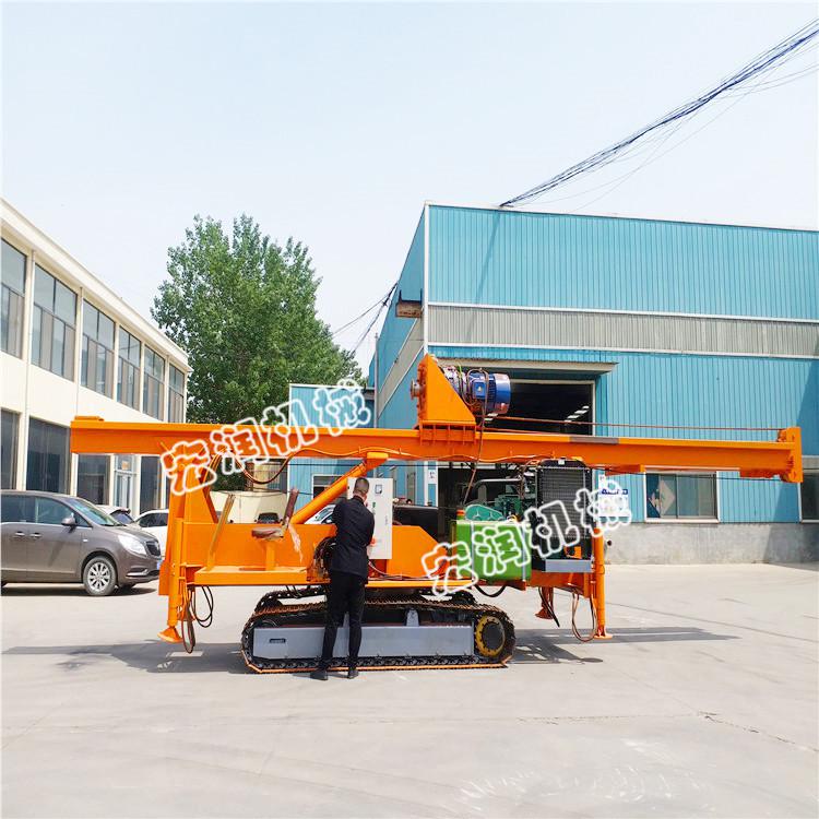 房屋地基螺旋打樁機 能鉆石頭的螺旋鉆機 cfg樁機多少錢一臺