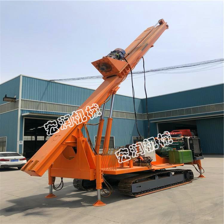 廠家專銷長螺旋基坑打樁機  長螺旋打樁機 履帶式CFG鉆機