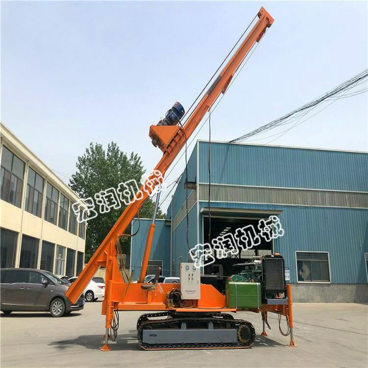 山東濟寧20米長螺旋打樁機  打樁機長螺旋價格