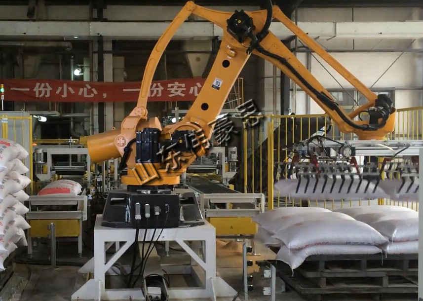 吉林氧化鋁機械手碼垛機 自動化高位碼垛機廠家