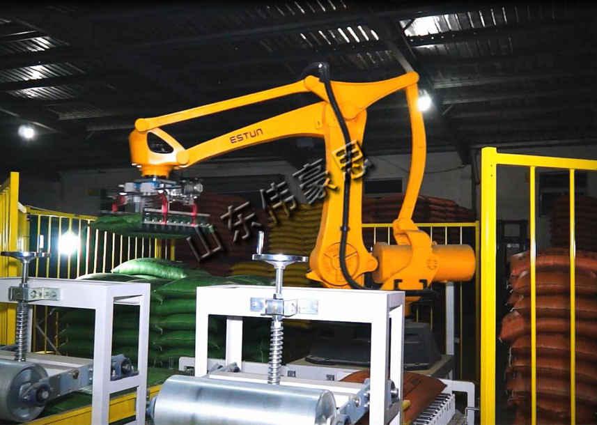 江蘇機(jī)器人拆垛設(shè)備廠家 供應(yīng)活性炭自動(dòng)卸垛機(jī)