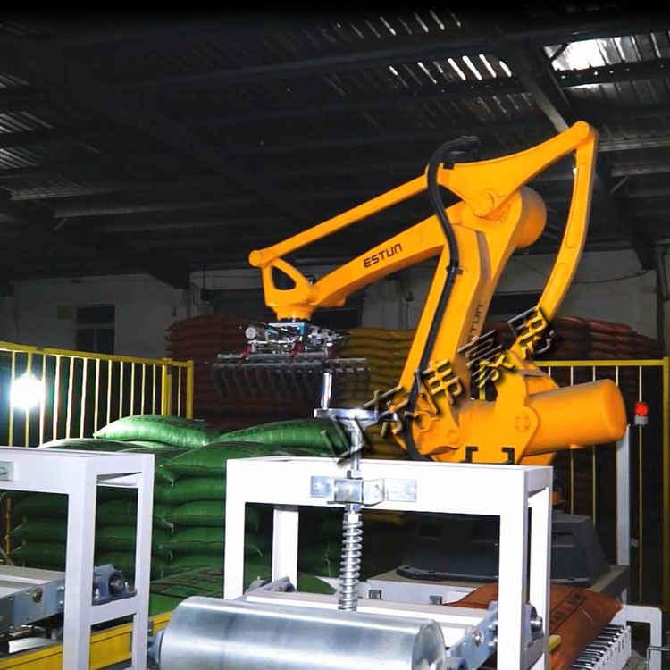 安徽膩?zhàn)臃壑悄艽a垛設(shè)備 全自動(dòng)碼垛機(jī)解決方案