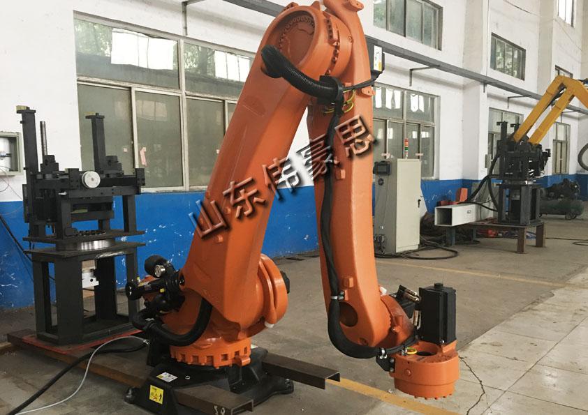 供應(yīng)自動(dòng)上袋包裝碼垛流水線 袋裝化肥自動(dòng)碼垛機(jī)