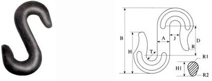 廠家直銷 起重吊鉤高強(qiáng)度美式320環(huán)眼貨鉤各式吊鉤