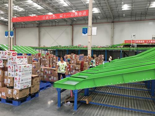 新維時(shí)代交叉帶分揀機(jī)