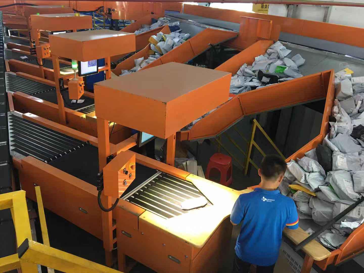 新維時(shí)代交叉帶分揀機(jī)