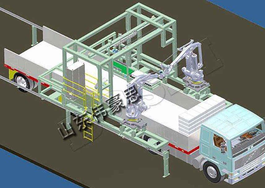 長箱自動(dòng)裝車系統(tǒng) 箱料裝車機(jī)工作原理