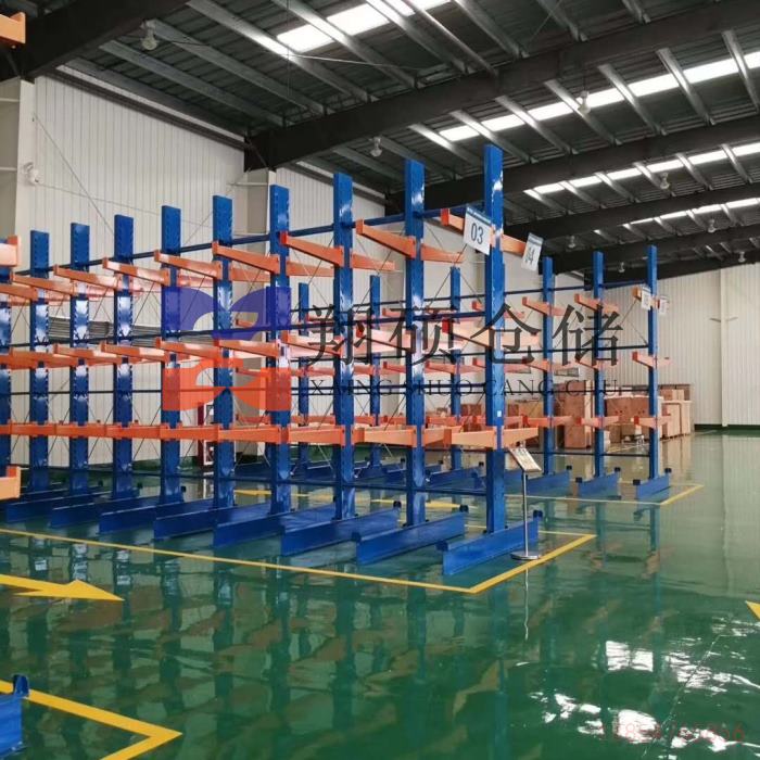 倉庫伸臂式貨架/單面懸臂貨架/雙面多層管材存放貨架/鋁型材貨架廠家