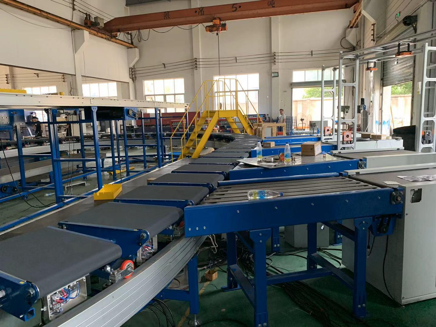 交叉帶分揀設(shè)備