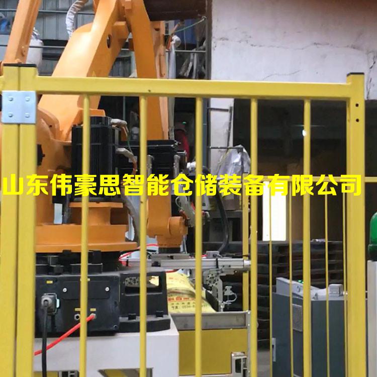 雞飼料碼垛機(jī)器人非標(biāo)定制 全自動碼垛機(jī)廠家直供