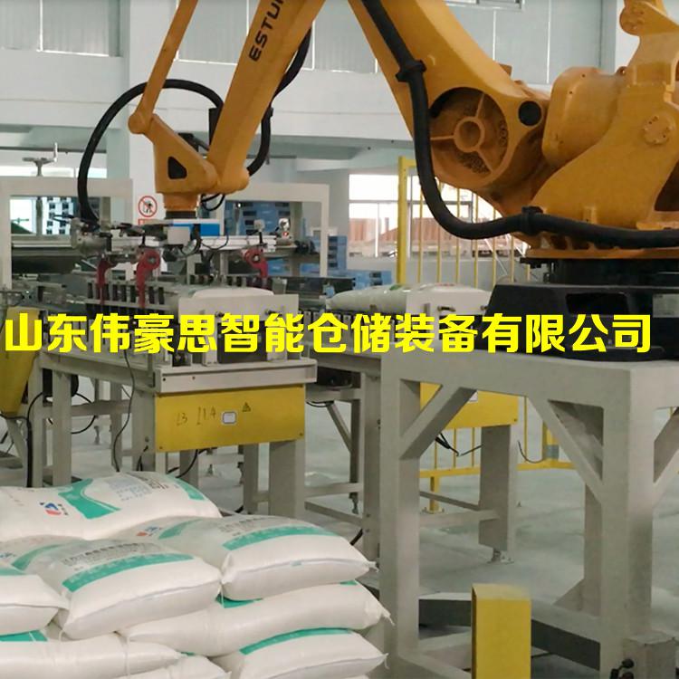 智能碼垛機器人非標定制 大豆全自動碼垛機價格