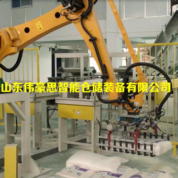 鈣粉全自動(dòng)碼垛機(jī)供應(yīng)商 定制自動(dòng)化碼垛機(jī)器人