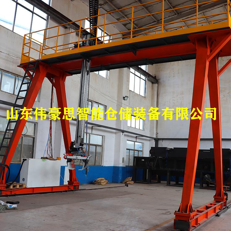 供應(yīng)食鹽機器人裝車機 自動裝車設(shè)備工作現(xiàn)場