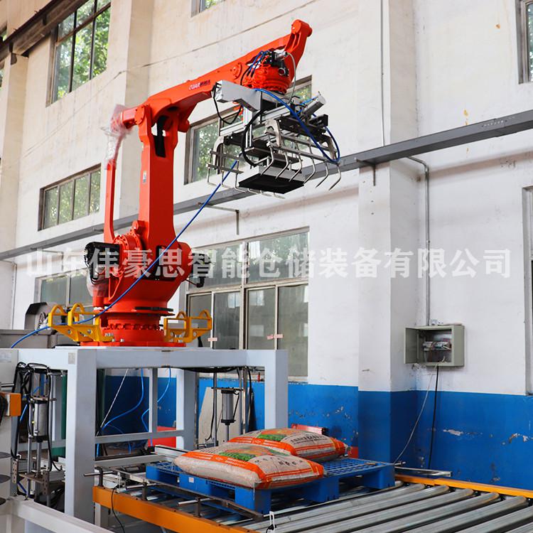 鈣粉全自動拆垛機(jī) 拆垛機(jī)器人生產(chǎn)廠家