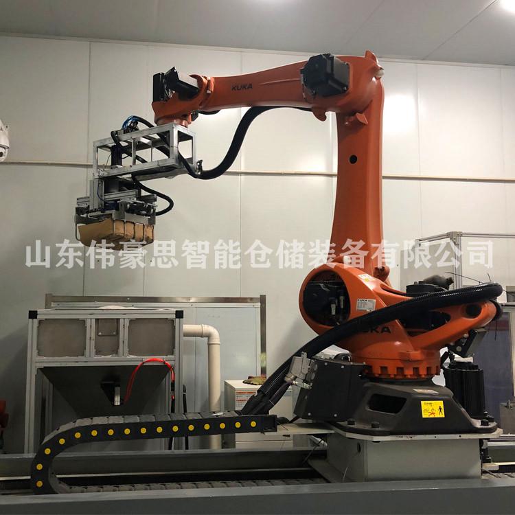 工業(yè)鹽全自動拆垛機 袋料自動拆垛系統(tǒng)報價