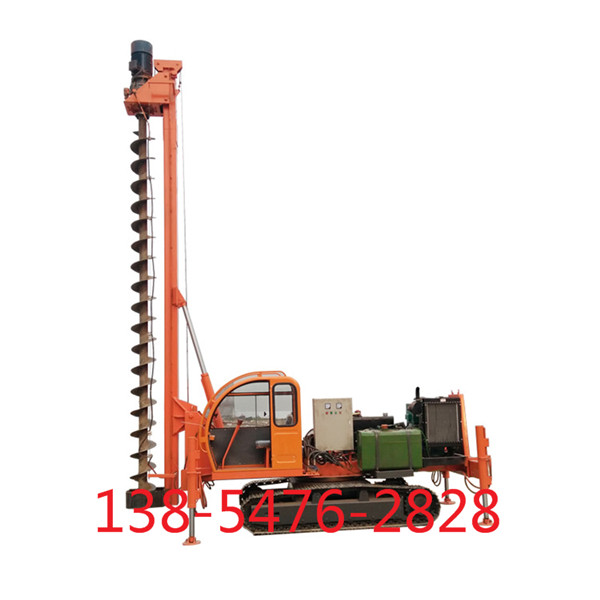 履帶式長螺旋打樁機(jī) 履帶螺旋打樁機(jī) 螺旋打樁機(jī) 地基打樁機(jī)
