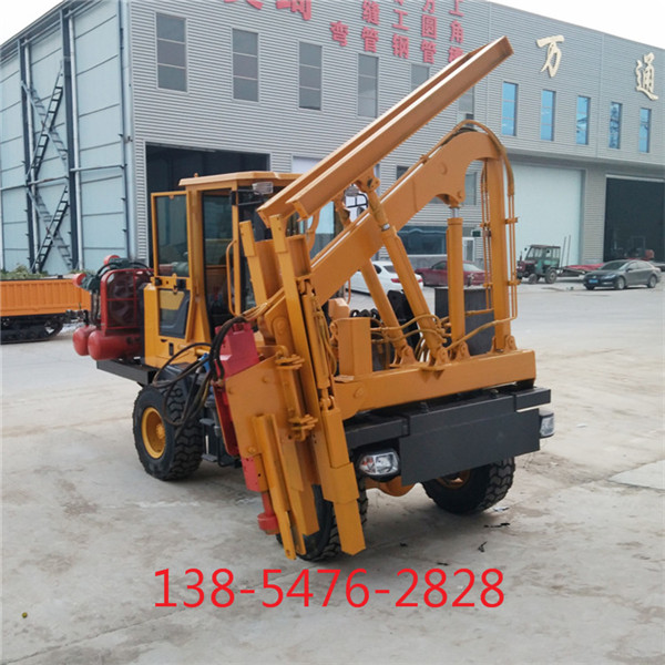 公路護欄打樁機  高速公路打樁機 公路立柱打樁機 打樁機