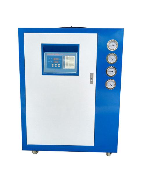 冷水機(jī)10hp專用夾套夾層 反應(yīng)釜夾套冷卻風(fēng)冷式制冷機(jī)