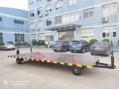5噸雙牽引平板車 叉車牽引工具全掛拖車