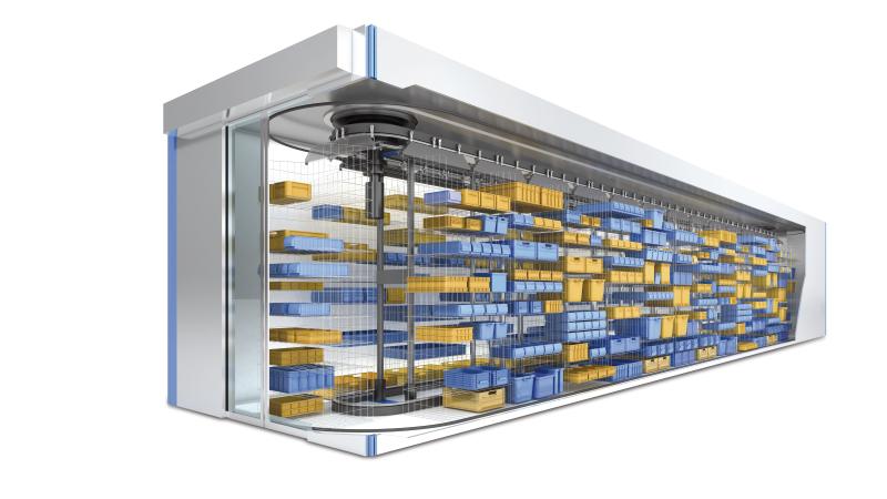 自動(dòng)貨柜-水平回轉(zhuǎn)式倉(cāng)儲(chǔ)系統(tǒng)