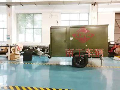 機(jī)器人用0.35噸ATV箱式工具拖車(chē)