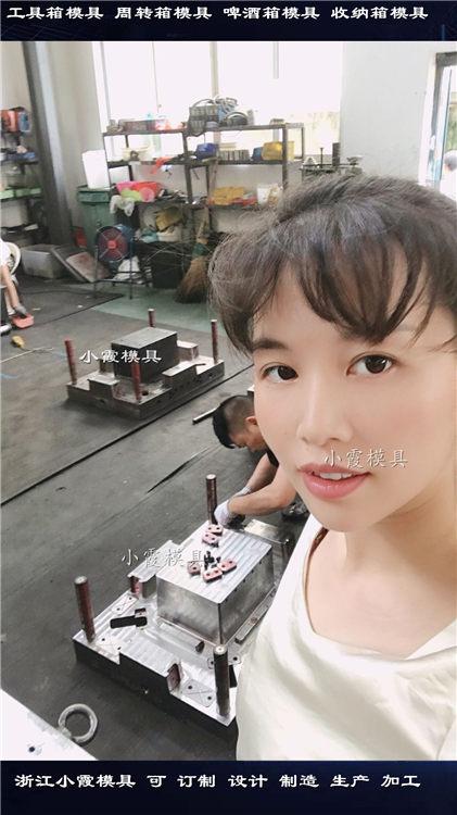 供應(yīng)塑料箱子注塑模具	周轉(zhuǎn)箱塑膠模具