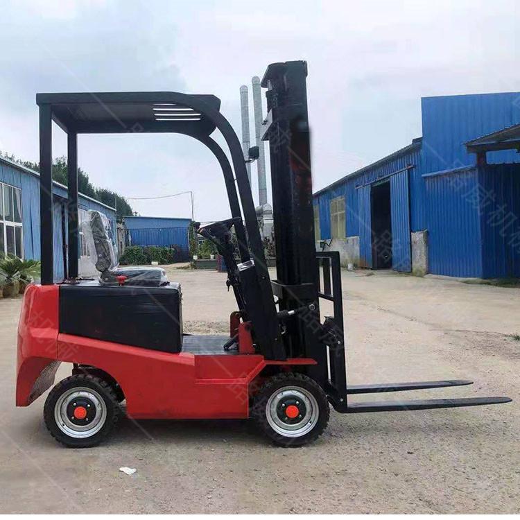 出售倉庫裝卸電動叉車 2噸小型堆高車 四輪座駕式電動叉車