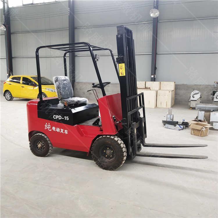 廠家出售調(diào)節(jié)方便電動叉車 座駕全電動叉車 電瓶液壓堆高車