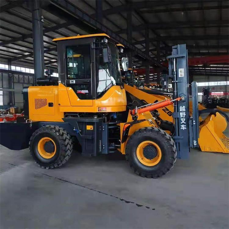   廠家直銷(xiāo)加后配重越野叉車(chē) 工地實(shí)心胎越野叉車(chē) 內(nèi)燃式升降推高車(chē)