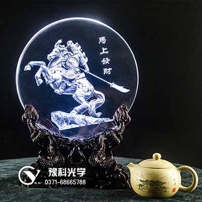 水晶3D激光雕刻工藝的制作和定制