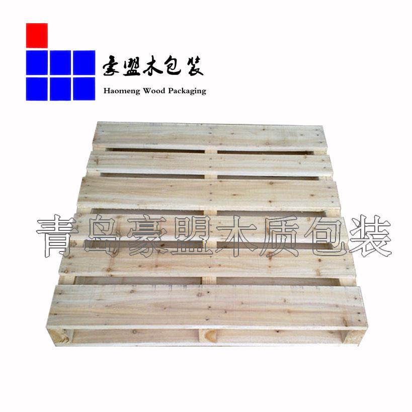 青島實(shí)木熏蒸托盤(pán) 1.1m松木托盤(pán)四面進(jìn)叉可出口