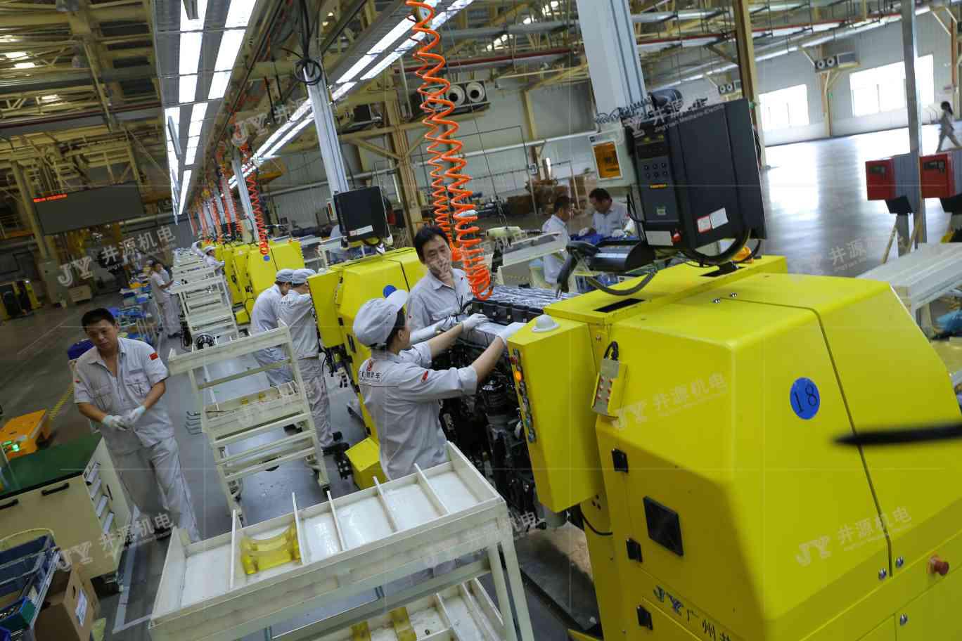 磁導(dǎo)航裝配AGV