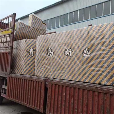 鐵跨公立交橋墩臺防撞保護(hù)裝置 公路橋墩黑黃相間醒目提示