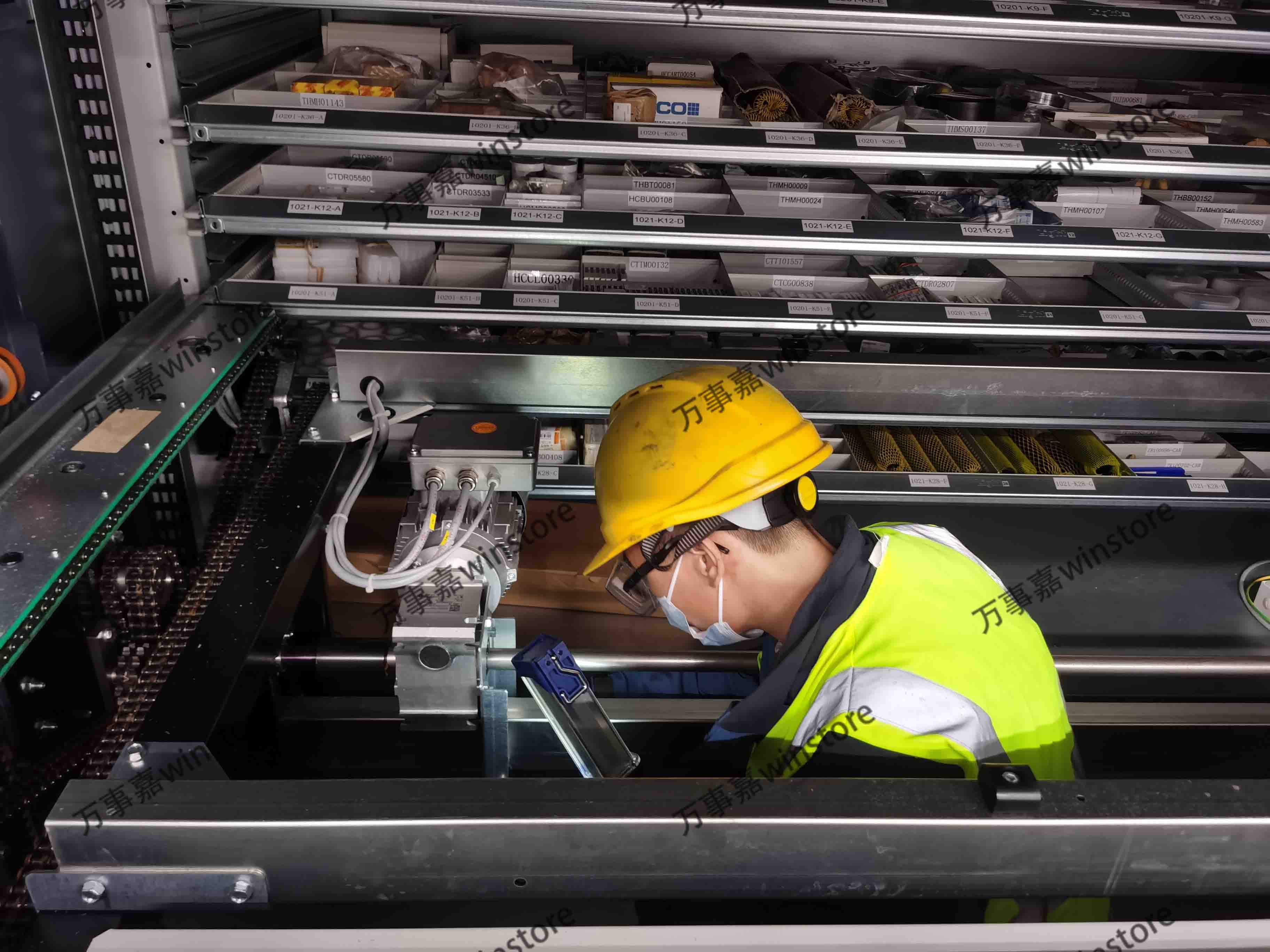 立體貨柜、智能貨柜、自動(dòng)貨柜移機(jī)搬遷